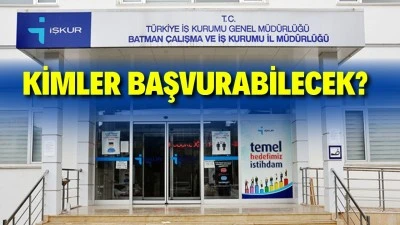 BATMAN’DA 500 KİŞİYE İSTİHDAM MÜJDESİ