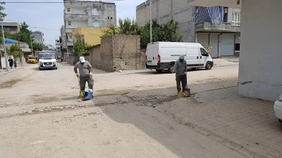 BATMAN'DA MAHALLE MAHALLE TEMİZLİK MESAİSİ