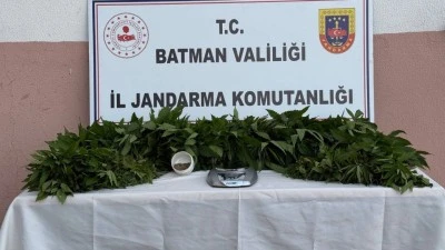 BATMAN'DA UYUŞTURUCU OPERASYONU