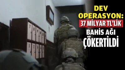 BATMAN DAHİL 9 İLDE BAHİS OPERASYONU