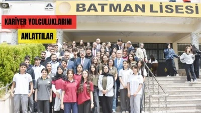 BATMAN LİSESİ&rsquo;NDE KARİYER VE TECR&Uuml;BE BULUŞTU