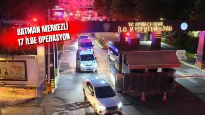 BATMAN MERKEZLİ DEV OPERASYON: 19 MİLYAR TL'LİK DARBE!