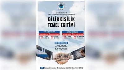 BATMAN ÜNİVERSİTESİ’NDEN İLK KEZ BİLİRKİŞİLİK EĞİTİMİ