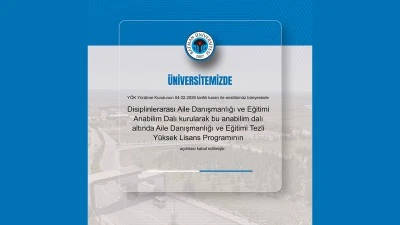 BATMAN &Uuml;NİVERSİTESİ&rsquo;NE YENİ LİSANS&Uuml;ST&Uuml; PROGRAM