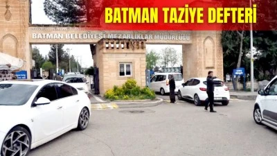 BATMANDA VEFAT EDENLER