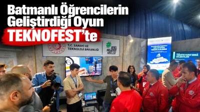 Batmanlı &Ouml;ğrencilerin Geliştirdiği Oyun TEKNOFEST&rsquo;te