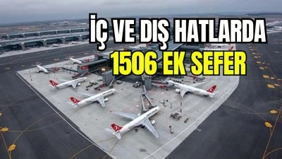 BAYRAM TRAFİĞİNE HAVADAN TAKVİYE