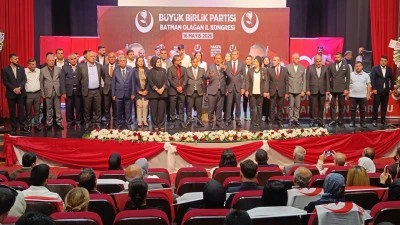 BBP BATMAN İL KONGRESİNDE G&Uuml;VEN TAZELEDİ