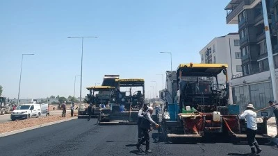 BİR HAFTADA 6 BİN 710 TON ASFALT