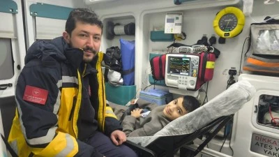 &Ccedil;OCUK HASTA MARMARA&rsquo;YA SEVK EDİLDİ