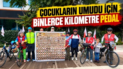 &Ccedil;ocukların Umudu İ&ccedil;in Binlerce Kilometre Pedal