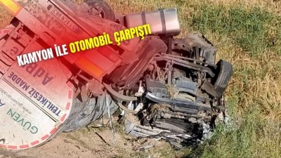 DİKTEPE YOLUNDA FECİ KAZA