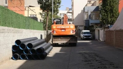 ESKİ BORULAR YENİLERİYLE DEĞİŞTİRİLDİ