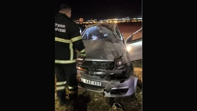 FECİ KAZA! SÜRÜCÜ HAYATINI KAYBETTİ