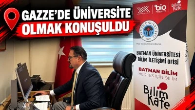 GAZZE&rsquo;DE &Uuml;NİVERSİTE OLMAK KONUŞULDU