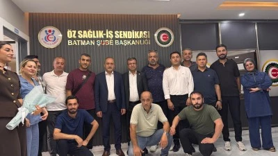 GENEL BAŞKAN SERT&rsquo;TEN BATMAN&rsquo;DA YOĞUN TEMAS