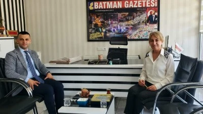 GÖKTAŞ’TAN GAZETEMİZE VEDA ZİYARETİ