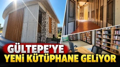 G&Uuml;LTEPE&rsquo;YE YENİ K&Uuml;T&Uuml;PHANE GELİYOR