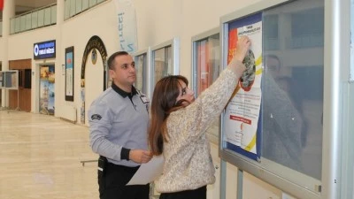 G&Uuml;VENLİK &Ouml;ĞRENCİLERİ SAHAYA İNDİ