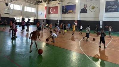 BASKETBOL KURSLARINA YOĞUN İLGİ