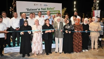 YAŞAR KEMAL KENT ORMANI AÇILDI