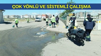 TEMİZLİK &Ccedil;ALIŞMALARI DEVAM EDİYOR