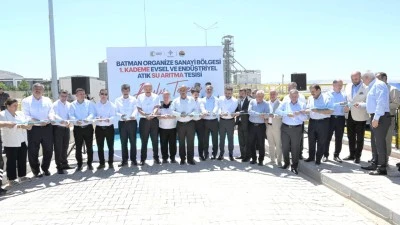 OSB’DE ATIK SU ARITMA TESİSİ AÇILDI
