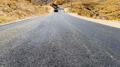 ŞAAB VADİSİ YOLUNDA ÇALIŞMALAR TAMAMLANDI