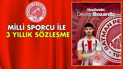 BATMAN PETROLSPOR, BOZARDİÇ’İ KADROSUNA KATTI