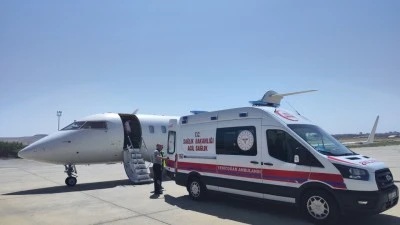 33 GÜNLÜK BEBEK İÇİN HAVA AMBULANSI