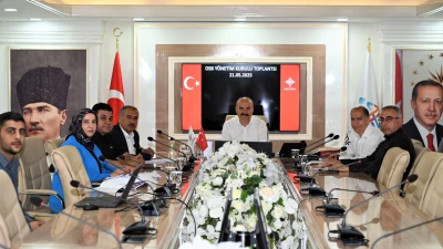 OSB YÖNETİMİ TOPLANDI