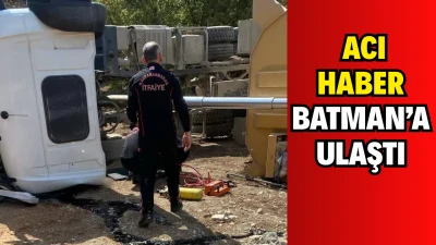 TALİHSİZ VATANDAŞ YAŞAMINI YİTİRDİ