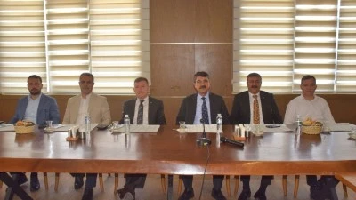 BATSO İLE AK PARTİ HEYETİ BATMAN’IN GELECEĞİNİ GÖRÜŞTÜ