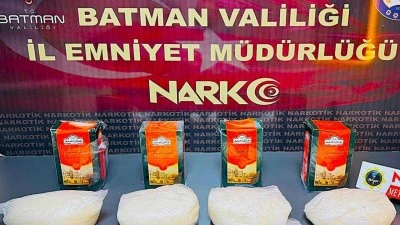 ÇAY PAKETİNDE UYUŞTURUCU YAKALANDI