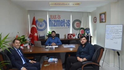 SGK VE SENDİKA ARASINDA İŞ BİRLİĞİ GÖRÜŞMESİ