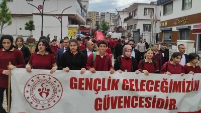 19 MAYIS COŞKUYLA KUTLANDI 