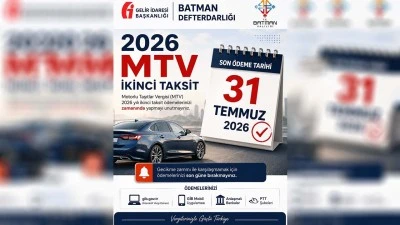 MTV'NİN İKİNCİ TAKSİTİ İ&Ccedil;İN HATIRLATMA