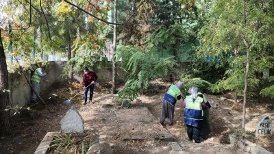 MEZARLIKLARDA SONBAHAR DÜZENLEMELERİ