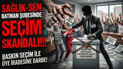 SENDİKA SE&Ccedil;İMİNE "KOMPLO" SU&Ccedil;LAMASI!