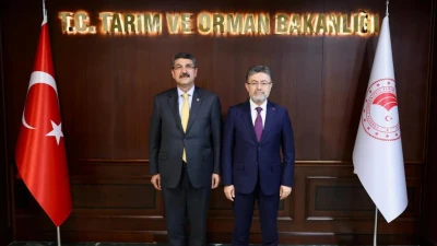 ÇİFTÇİLER İÇİN BAKANLIKTA GÖRÜŞME