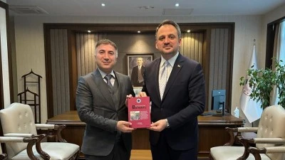 REKT&Ouml;R DEMİR, BAKANLIKTA TEMASLARDA BULUNDU