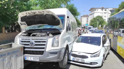 BATMAN'DA İLGİNÇ KAZA: KAÇARKEN REFÜJE ÇIKTI