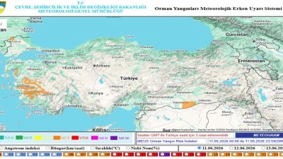 SICAKLIK ARTIYOR, YANGIN TEHLİKESİ B&Uuml;Y&Uuml;YOR