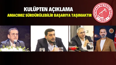 PETROLSPOR YÖNETİMİNDE GÖREV DAĞILIMI