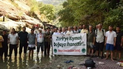 ZORÊ VADİSİ’NE BARAJ DOĞAYA İHANETTİR