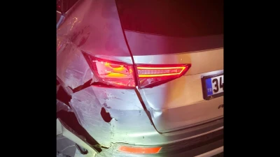 YİNE TRAFİK KAZASI, 2 KİŞİ YARALANDI