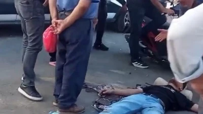 BATMAN'DA MOTOSİKLET KAZASI: BİR YARALI