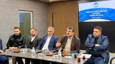 NASIROĞLU VE ŞANSİ STK&rsquo;LARLA BULUŞTU