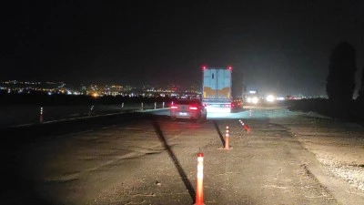 SÜRÜCÜLERDEN YOL ÇALIŞMALARINA GÜVENLİK TEPKİSİ