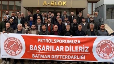 BATMAN DEFTERDARLIĞI PERSONELİNDEN TAM DESTEK